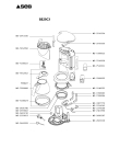 Схема №1 8825A8 с изображением Микромодуль для электрокофеварки Seb MS-2508055