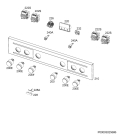 Схема №5 EP3003011M с изображением Модуль (плата управления) для плиты (духовки) Aeg 973940321114027