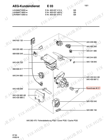 Схема №1 LAV6350 SENS. с изображением Запчасть для стиральной машины Aeg 8996454307233