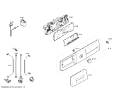 Схема №4 WM16E160NL с изображением Панель управления для стиралки Siemens 00449813