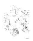 Схема №1 AKP 235/01 NB с изображением Обшивка для духового шкафа Whirlpool 481245249603