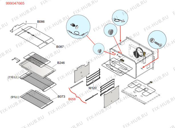 Схема №5 TWM951CGE2 с изображением Панель для плиты (духовки) Whirlpool 482000096718