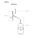 Схема №3 XP508030/4J0 с изображением Микротермостат для электрокофемашины Krups MS-0041677