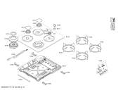 Схема №2 POH616B10L 3G+1W BO T60R/2010 с изображением Варочная панель для электропечи Bosch 00685500