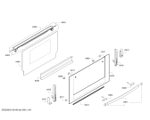 Схема №5 C47C22N0GB с изображением Стеклянная полка для плиты (духовки) Bosch 00676517