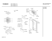 Схема №3 X5KCVTH290 с изображением Дверь для холодильника Bosch 00236351