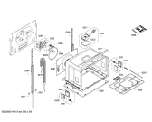 Схема №6 HBN77P750 с изображением Кабель для плиты (духовки) Siemens 00603648