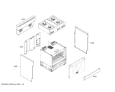 Схема №7 PRD304EHU Thermador с изображением Панель для плиты (духовки) Bosch 00476084
