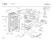 Схема №2 KSK3613IR с изображением Дверь для холодильной камеры Bosch 00230897