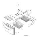 Схема №11 5MFX257AA с изображением Запчасть для холодильной камеры Whirlpool 482000010731