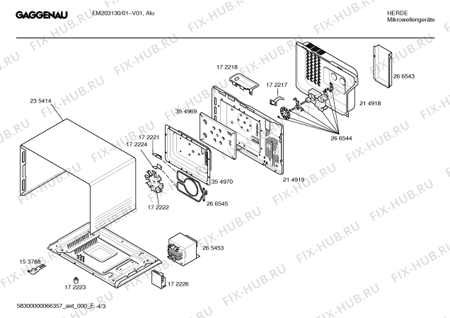 Схема №4 EM203130 с изображением Панель управления для микроволновой печи Bosch 00268390