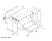 Схема №6 HBN730551 с изображением Панель управления для плиты (духовки) Bosch 00665082
