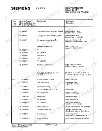 Схема №11 FV9367 с изображением Модуль управления для телевизора Siemens 00753454