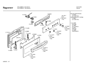 Схема №4 5HC130B с изображением Панель для электропечи Bosch 00297677