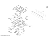 Схема №7 HGK9A9Q51I Bosch с изображением Фронтальное стекло для духового шкафа Bosch 00777413
