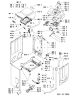 Схема №2 AWA 6126 с изображением Обшивка для стиралки Whirlpool 481245211692