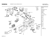 Схема №4 WM43311 SIWAMAT PLUS 4331 с изображением Панель управления для стиралки Siemens 00281834