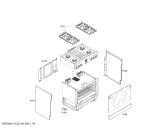 Схема №8 DP364GLCC с изображением Панель управления для духового шкафа Bosch 00144301
