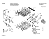 Схема №6 SHU4002UC с изображением Передняя панель для посудомоечной машины Bosch 00354221