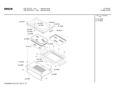 Схема №8 HBL745AUC с изображением Решетка для холодильной камеры Bosch 00489288
