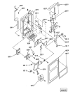 Схема №7 ARG484WP02 ARG484/G ARG 484/G/WP с изображением Элемент корпуса для холодильной камеры Whirlpool 481941879055