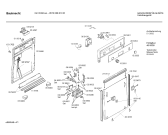 Схема №4 SR5BTB2 с изображением Кнопка для посудомоечной машины Bosch 00152833