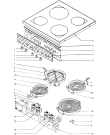 Схема №5 C800HWH (F010439) с изображением Инструкция по эксплуатации для электропечи Indesit C00134680