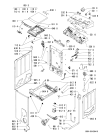 Схема №2 AWA 1054 с изображением Обшивка для сушильной машины Whirlpool 481245219788