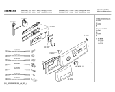 Схема №3 WXLP1263EE Siwamat XLP1263 с изображением Панель управления для стиральной машины Siemens 00438290