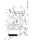 Схема №1 ARC 104/1/A+ N с изображением Дверь для холодильной камеры Whirlpool 482000093043