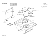 Схема №5 HES5001 с изображением Панель для электропечи Bosch 00272964