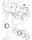 Схема №2 AWO/D 7242 WP с изображением Обшивка для стиралки Whirlpool 480111102873