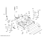 Схема №5 SGS46E26GB с изображением Столешница для посудомойки Bosch 00478642