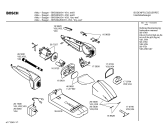 Схема №1 VK20A01 с изображением Держатель для электропылесоса Bosch 00169631