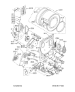 Схема №13 YLTE5243DQ8 с изображением Гидрошланг для стиральной машины Whirlpool 480113100369