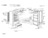 Схема №2 0702254619 KS258ELB с изображением Внутренняя дверь для холодильника Bosch 00200203