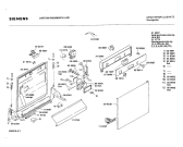 Схема №4 SN23002 с изображением Панель для электропосудомоечной машины Siemens 00270046