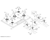 Схема №4 SGSXP305TS Thermador с изображением Варочная панель для духового шкафа Bosch 00776632