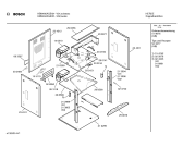 Схема №5 HBN466AGB с изображением Панель управления для плиты (духовки) Bosch 00299957