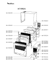 Схема №3 ACY3BQ(1) с изображением Стекло двери для микроволновки Moulinex MS-5938056