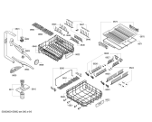 Схема №6 SMU69T25SK с изображением Передняя панель для посудомоечной машины Bosch 00704984