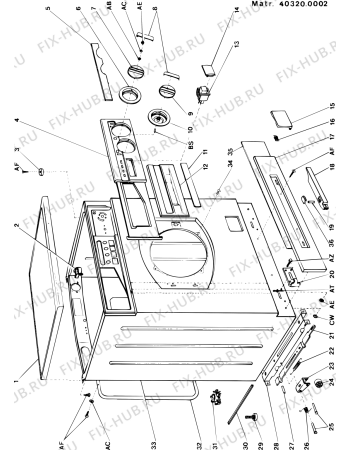 Схема №3 948WD (F003493) с изображением Моторчик для стиралки Indesit C00020979