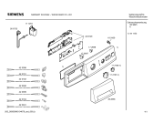 Схема №3 WXLM1062FF Siwamat XLM 1062 с изображением Панель управления для стиралки Siemens 00441152
