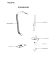 Схема №1 RO3955EA/4Q0 с изображением Крышка для пылесоса Rowenta RS-RT900779