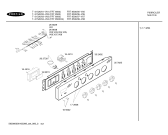 Схема №5 T-31520 с изображением Панель управления для плиты (духовки) Bosch 00357825