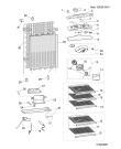 Схема №3 EBMH182T1V (F089838) с изображением Всякое для холодильной камеры Indesit C00376128