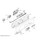 Схема №6 SGI46M46EU с изображением Передняя панель для посудомоечной машины Bosch 00663889