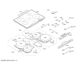 Схема №2 T4583N2 induc.neff.80.tc_twist.inox.4i(b+wp) с изображением Стеклокерамика для плиты (духовки) Bosch 00479602