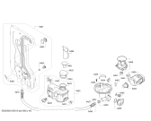 Схема №5 SMI85M45DE Exclusiv с изображением Панель управления для электропосудомоечной машины Bosch 00708223