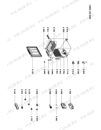 Схема №1 AFG 512-C/AL с изображением Дверца для холодильной камеры Whirlpool 481241619336
